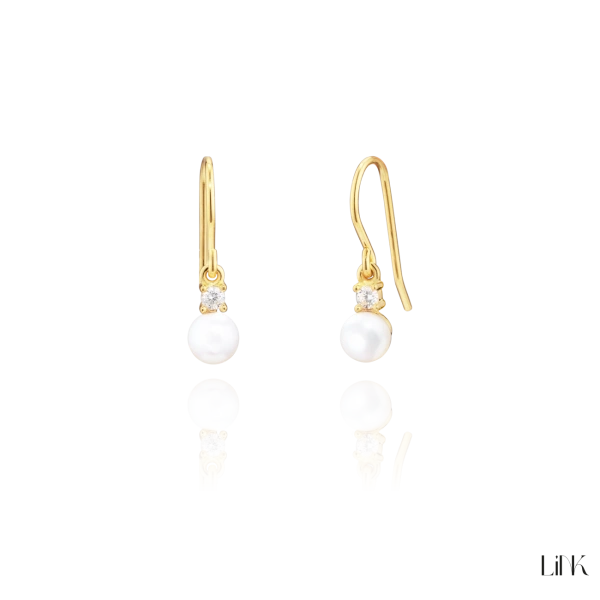 Earrings Link Golden 2