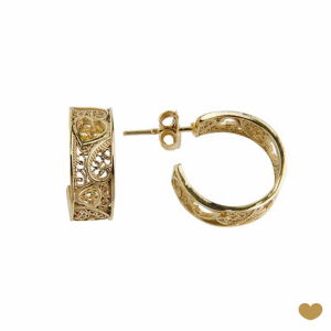 Argolas Filigrana Passion Gold 19k 1