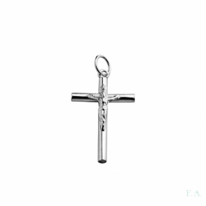 CRUZ EN PLATA C/CRISTO C/ 3CM Nº2 1