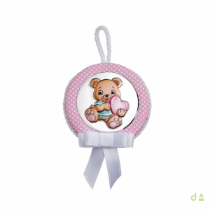 Medalha de Berço Dhome Ursinho 1