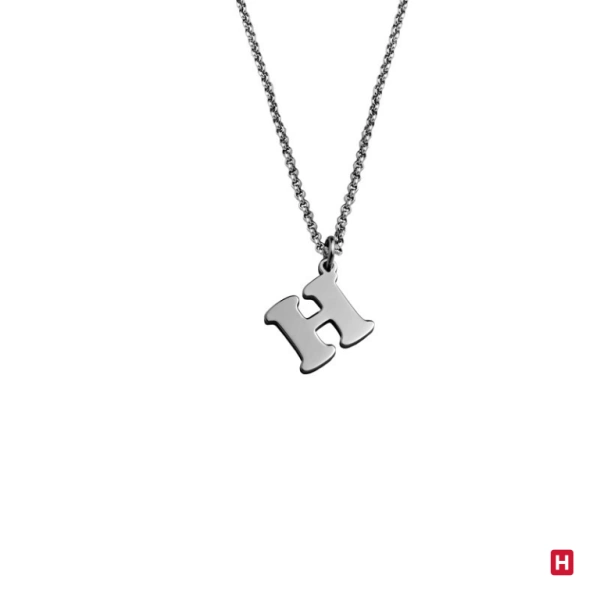 Necklace Hassu - Letter H 1